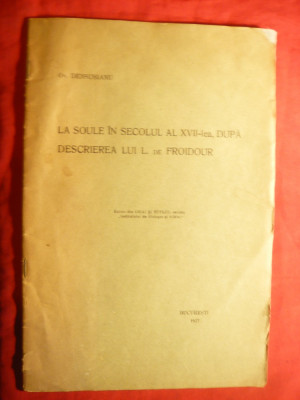 O. Densusianu -La Soule in sec.XVII -dupa descrierea lui L.de Froidour -Ed.1927 foto