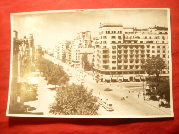Ilustrata Bucuresti -Bul. N.Balcescu ,anii &#039;50