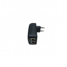 Adaptor POE 24V, 1A, 24W cu led, tip stecher foto