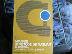 APARATE SI METODE DE MASURAT IN INDUSTRIA CONSTRUCTIILOR DE MASNI C. NITU foto