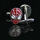 Butoni pentru camasa SPIDERMAN argintii metal, Inox