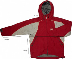 Geaca ski schi munte drumetii HELLY HANSEN (copii 8 ani-128 cm) cod- 172760 foto