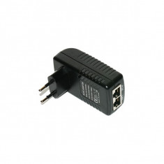 Adaptor Poe 18v, 1A,cu led,tip stecher foto