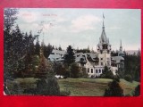 AKVDE 3 - Carte postala - Vedere - Sinaia - Castelul Peles - circulatie Goarna, Circulata, Printata