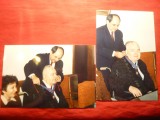2 Fotografii -Decorarea Prof.C.Barborica cu MeritulCultural al R. Slovacia 1991