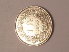 ELVETIA 1 FRANC 1985 foto