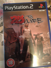 Joc ps2 de colectie,25 to life,actiune foto