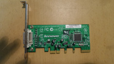 IBM/Lenovo DVI-I PCI-E Video Connection ThinkCentre Graphic Adapter FRU39J933 foto