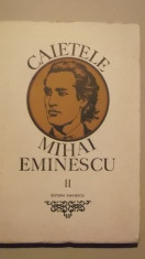 Caietele Mihai Eminescu, vol. II, 1974 foto