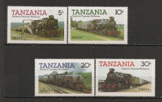 Tanzania.1985 Locomotive ST.592 foto