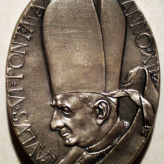 5.204 VATICAN MEDALIE PAPA PAUL VI PAULUS VI PONT MAX ANNO XII 1974 ARGINT 40,6g