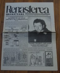 ziar - Renasterea banateana - nr 1212 / 21 februarie 1994 / 8 pagini !!! foto