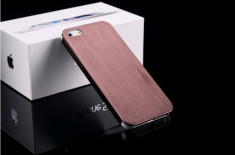 Husa iPhone 5, 5s lux 100% aluminiu finisat, 0.3 mm, catifea interior, MARO foto