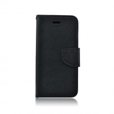 Husa Alcatel Pixi 3 4,5&amp;quot; Flip Case Inchidere Magnetica Black foto