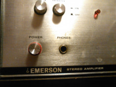 Amplificator emerson EA 1200 si doua boxe foto