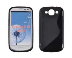 Husa Samsung Galaxy S3 i9300 TPU S-LINE Neagra foto