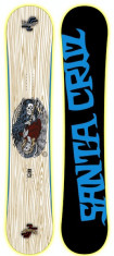 placa snowboard SANTA CRUZ GOOD vs EVIL 161 cm model 14/15 foto