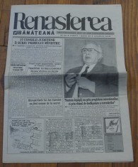 ziar - Renasterea banateana - nr 1223 / 5 martie 1994 / 16 pagini !!! foto