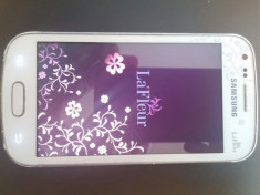 Samsung S7562 La Fleur alb/white dual sim 3G, cutie cu pachet complet foto