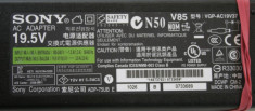 Alimentator original Sony Vaio VGP-AC19v37 19.5v 3.9a 75w 6.5x4.4 foto