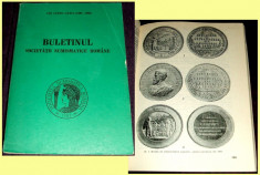 Buletinul Societatii Numismatice Romane 1983-1985, studii numismatica, monede foto