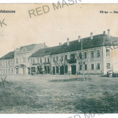 2672 - LECHINTA, Bistrita, Market - old postcard - used - 1918