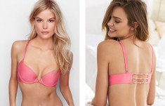 VICTORIA&amp;#039;S SECRET Sutien push-up marine 75C; sutien foto