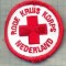 22 - EMBLEMA, UNIFORMA MILITARA,CRUCEA ROSIE - OLANDA -starea care se vede