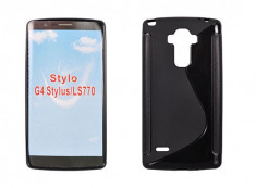 Husa LG G4 Stylus H635 TPU S-LINE Black foto