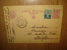 CARTE POSTALA MILITARA CIRCULATA ANUL 1936 foto