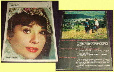 1968 Revista ARTA nr. 3, actori film, muzee, cote picturi, COOP Arta si Precizie foto