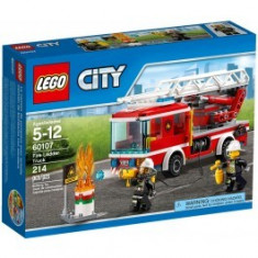 LEGO? City Camion de pompieri cu scara 60107 foto