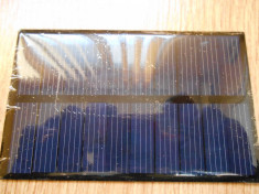 Panou solar / Celula solara 5V 1.2W foto