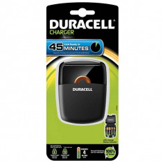 SIGILAT, NOU: incarcator acumulatori AA AAA DURACELL CEF27 foto