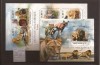 Mozambik - lions 5029/34+bl.521, Africa, Natura