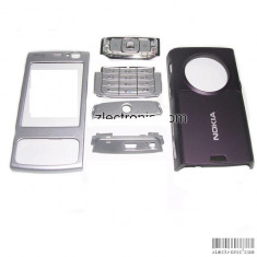 Carcasa rama fata tastatura taste mijloc spate capac baterie Nokia N95 Originala foto