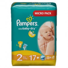 PAMPERS Scutece New Baby 2 Mini Simple Pack 17 buc foto