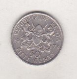 Bnk mnd Kenya 50 cents 1978, Africa