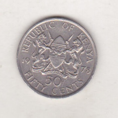 bnk mnd Kenya 50 cents 1978