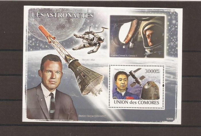 Comores - Astronauts 2009/14+bl.459