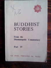 Buddhist Stories - From the Dhammapada Comentary - Part IV foto