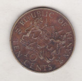 bnk mnd Kenya 10 centi 1984