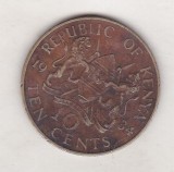 Bnk mnd Kenya 10 centi 1984, Africa