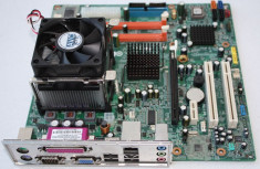 Kit Placa de baza + Procesor Dual Core E2180 (2GHz) + Cooler - Garantie 6 luni foto