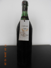 Vin vechi vin de colectie CABERNET SAUVIGNON DEALU MARE 1984 foto