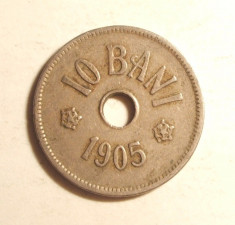 10 BANI 1905 foto