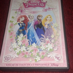 Colectie Disney Printese Vol. 4 - 8 DVD-uri Desene Animate Dublate Romana