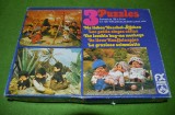 Cumpara ieftin 3 puzzle-uri Monchhichi de 120 buc fiecare, complete, vintage,Kiki