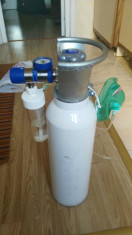 Aparat de respirat tub oxigen medical GARANTIE oxygen medicinal mobil respirator foto