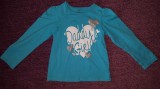 Bluza Fete Falls Creek, 4-5 Ani, Bumbac 100%, Albastra - Ca Noua